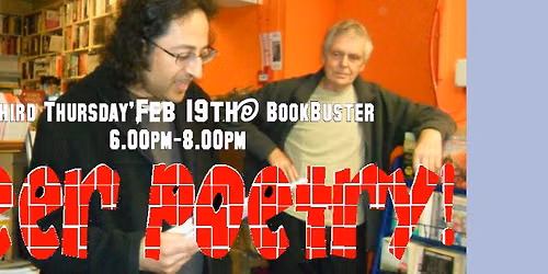 Sheer Poetry, Thursday 19th February!