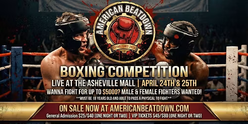 AMERICAN BEATDOWN LIVE @ THE ASHEVILLE MALL