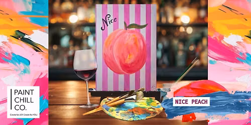 Portsmouth Paint \u2018n\u2019 Sip - \u201cNice Peach\u201d