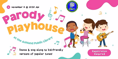 Parody Playhouse at the Ashland Public Library