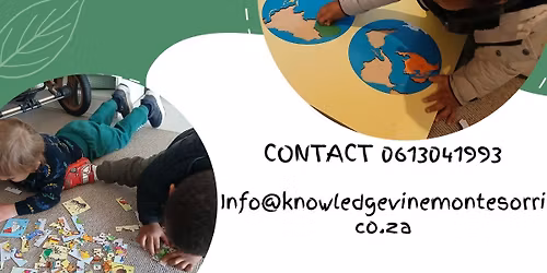 The Knowledge Vine Montessori Open day