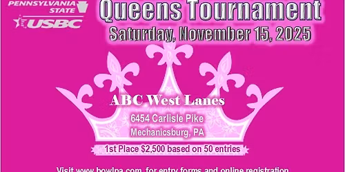 3rd Annual PA State USBC Queens Tournament