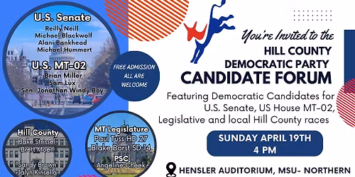 Democratic Candidate Forum 