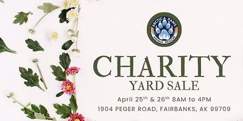 Charity Yard Sale