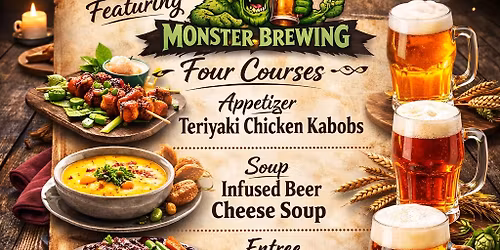 Monster Brewing Beer Dinner