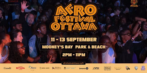 7TH ANNUAL AFROFESTIVAL OTTAWA 2026