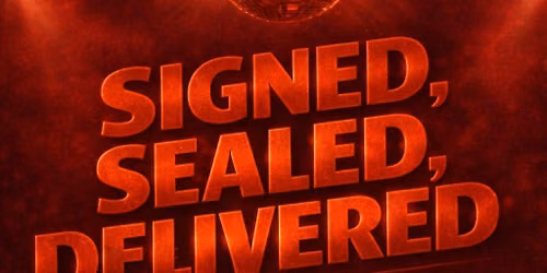 SIGNED SEALED DELIVERED Motown Evening