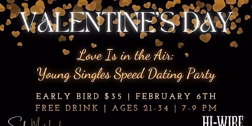 Love Is in the Air: Young Singles Speed Dating Party
