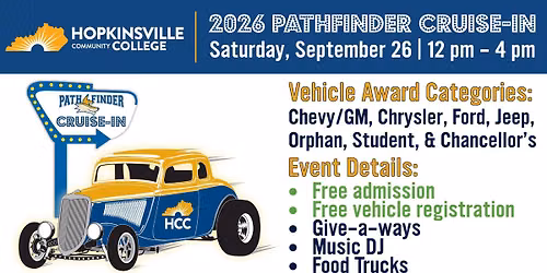 HCC Pathfinder Cruise-in (Free Event)