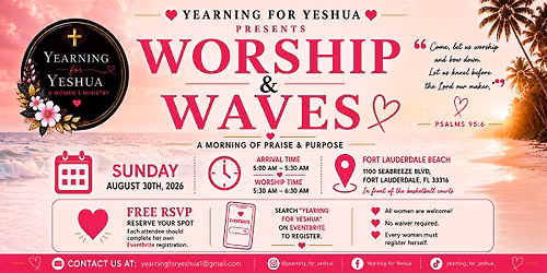 Yearning for Yeshua Presents: Worship & Waves