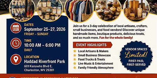 Charleston Artisan, Trade & Vendor Expo