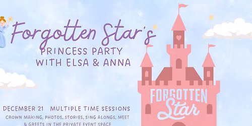 Princess Party with Elsa & Anna at Forgotten Star Brewing