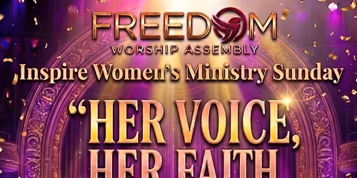 Inspire Women's Ministry Sunday