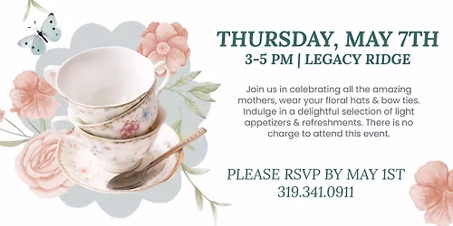 Mother's Day Celebration Garden Tea Party