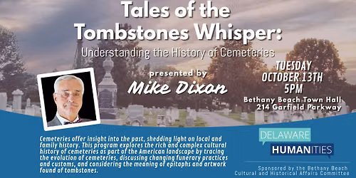 Tales the Tombstones Whisper: Understanding the History of Cemeteries
