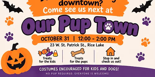 Trick-or-Treat at Our Pup Town