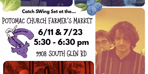 SWing Set At Potomac Church Farmers Market