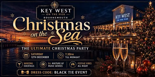 Christmas on the Sea. The Ultimate Christmas party. Black tie event!