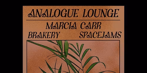 Analogue Lounge w\/ Marcia Carr