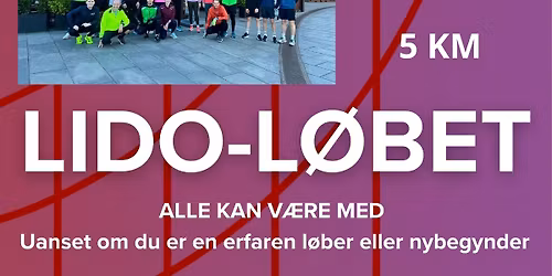 LIDO-L\u00d8BET \/ 5K \/ KAFFE\/SAFT\/KILDEVAND \/ L\u00d8B- OG EVENT
