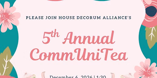 5th Annual CommUniTea 