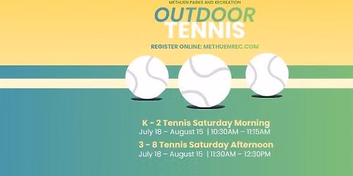 Methuen Outdoor Youth Tennis