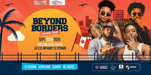 DJ FERRY DEE and NADININDA bring you :Beyond Boarders tour-Ottawa