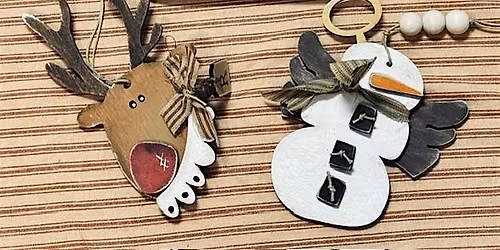 Christmas in July Ornament workshop Session 2