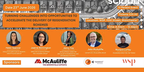 Turning challenges into opportunities to accelerate regeneration
