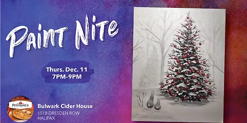 Paint Nite - Did Somebunny Say Christmas?