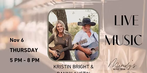 Live Music Thursday at Mandy's with Kristin & Danny
