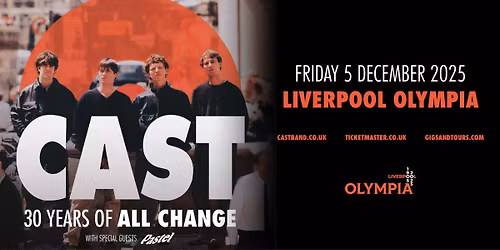Cast LIVE at Liverpool Olympia | Friday 5th December 2025