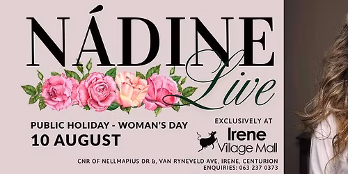 Nadine Live in Concert at Irene Village Mall 