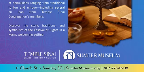 Lights of Faith: A Hanukkiah Showcase