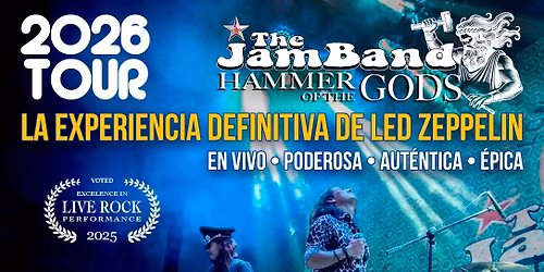 3 Horas de Led Zeppelin con The Jam Band  Hammer of the GODS