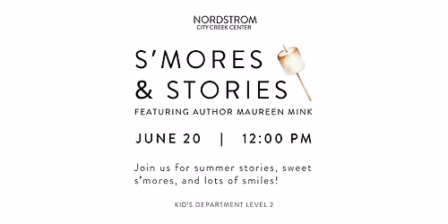 S'mores & Stories Featuring Author Maureen Mink