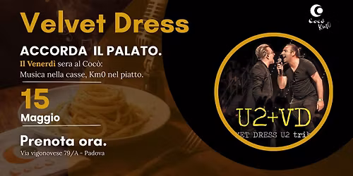 ACCORDA IL PALATO | Velvet Dress 15 Maggio