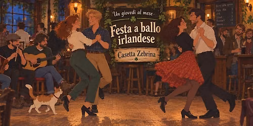 FESTE a ballo irlandesi a Casetta Zebrina - Cailin Rua - 2026\/2027