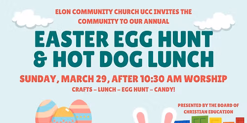 Annual Easter Egg Hunt and Hot Dog Lunch