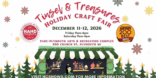\ud83c\udf84 Handcrafters Tinsel & Treasures Craft Fair 2026 | Official Event Page