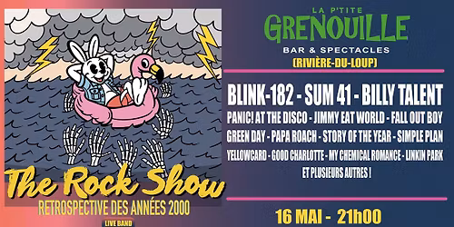 The Rock Show \u00e0 La P'tite Grenouille RDL