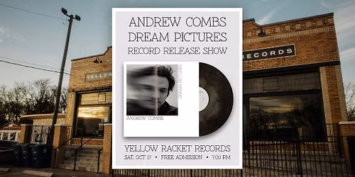 Andrew Combs In-Store Performance + Signing at Yellow Racket!
