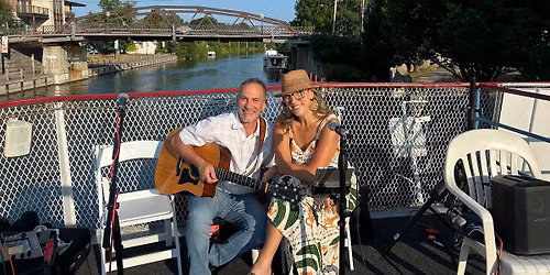 Fri Sunset Lock Cruise aboard Colonial Belle w\/ Live Music by Chelsey Barry & Mark Cellura