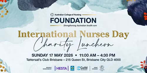 International Nurses Day Charity Luncheon