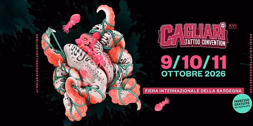 CAGLIARI TATTOO CONVENTION - 9 | 10 | 11 OTTOBRE 2026