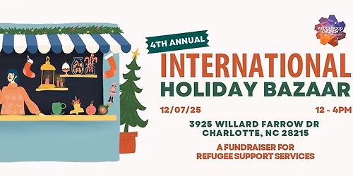 Join Us for the Fourth Annual International Holiday Bazaar!
