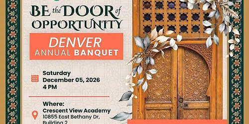 ICNA Relief Denver Annual Banquet 2026