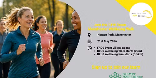 Construction for Women Team \u2013 Manchester Wellbeing Walk 2026