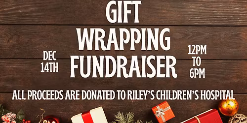 Gift Wrapping Fundraiser - Presented by Bigsy's Sports Grill