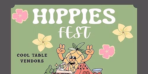 12th HIPPIES FEST - The Old Hippies Turn Back Time! $7 Event in Stuart, FL